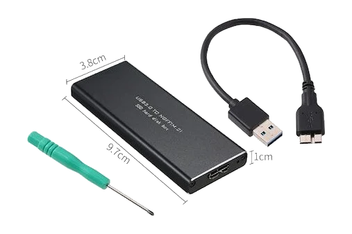 מארז חיצוני Gold Touch usb3 to M2 SATA Black