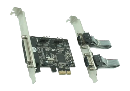 בקר Gold Touch 1xLPT PCI-E + 2xCOM , PCI-E