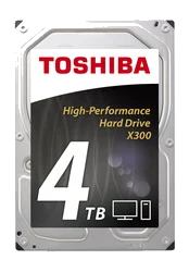 כונן קשיח TOSHIBA® SATA III HDWE140EZSTA 4000GB 7200RPM 128MB