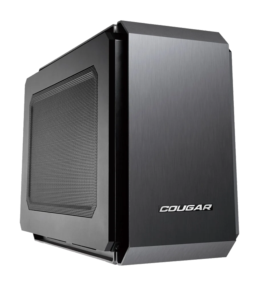 HEC DESKTOP MINI ITX QBX Black ,Tool-free, no PSU, 120mm Fan, USB2.0, Audio & speaker