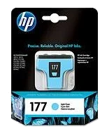 דיו כחול בהיר מקורי C8774HE למדפסות HP דגם 177 Light-Cyan