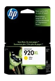 דיו צהוב מקורי CD974AE למדפסות HP דגם 920XL Yellow