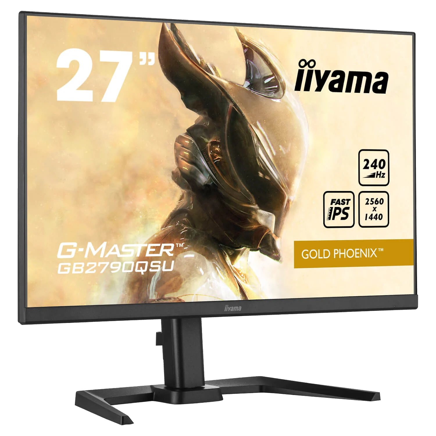 מסך מחשב IIYAMA 27" ProLite 27" G-Master IPS WQHD 240Hz 1ms – תמונה 2