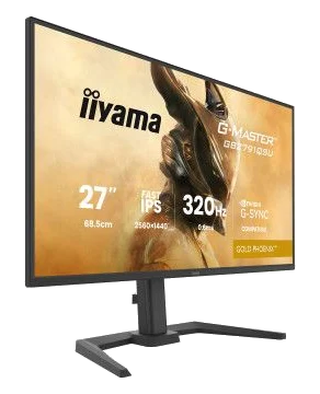 מסך מחשב IIYAMA 27" ProLite 27" G-Master IPS WQHD 320Hz 0.6ms – תמונה 3