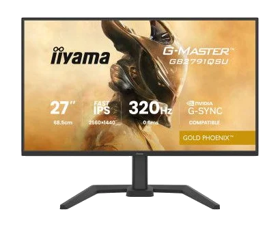 מסך מחשב IIYAMA 27" ProLite 27" G-Master IPS WQHD 320Hz 0.6ms