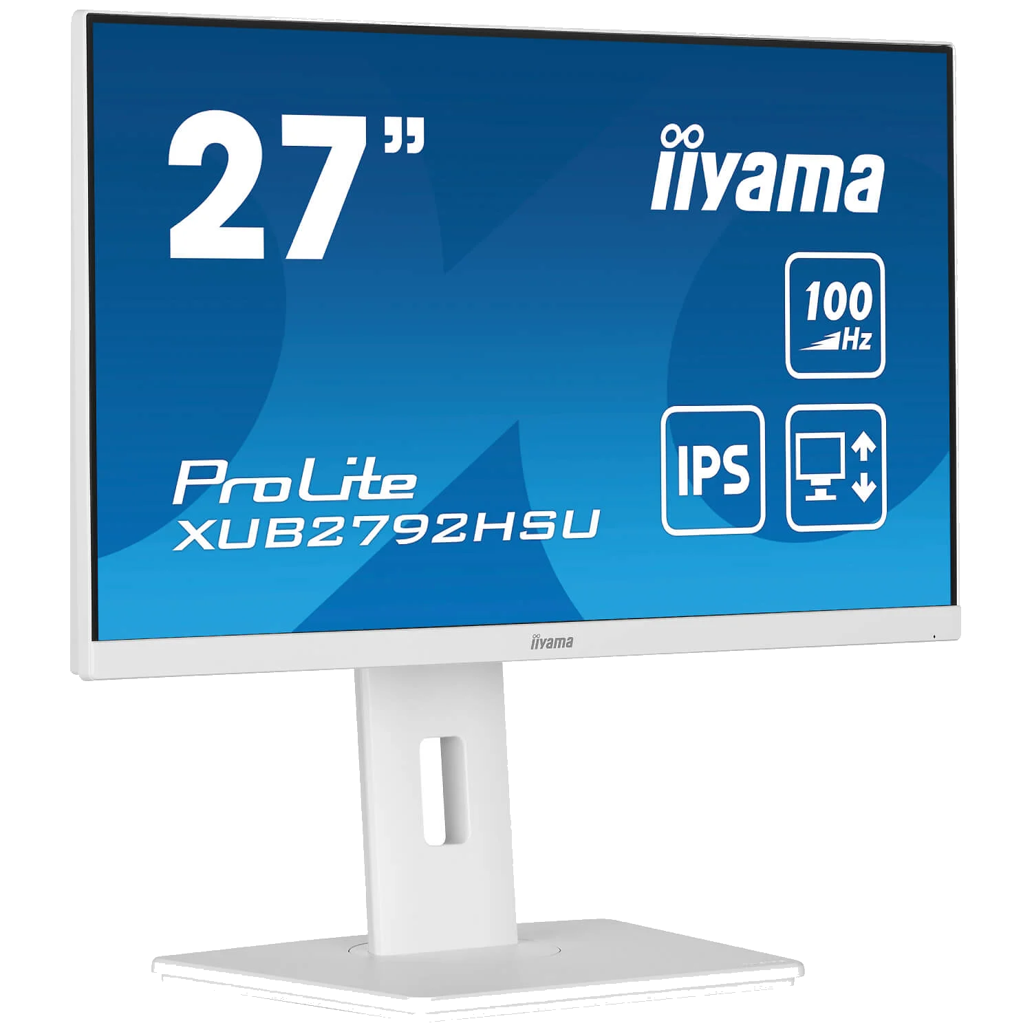 מסך מחשב IIYAMA 27" ProLite IPS FHD 100Hz 0.4ms White – תמונה 2