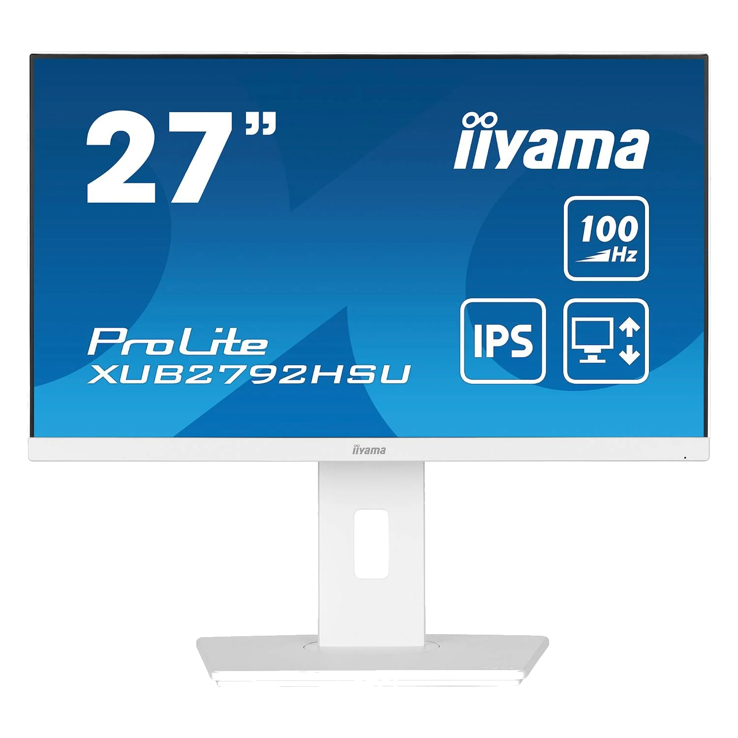 מסך מחשב IIYAMA 27" ProLite IPS FHD 100Hz 0.4ms White