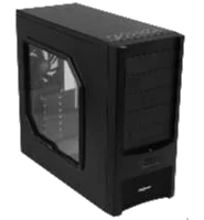 IKONIK TARAN A10 Black ,Tool-free, no PSU,2x120mm Fan, USB2.0, Audio & e-SATA