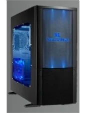 JSP-TECH F-640-2 EZCool 400W PS, Shining Power LED button ,F.panel Filter,e-SATA ,Audio,Black – תמונה 2