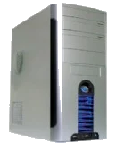 JSP-TECH F-640-2 EZCool 400W PS, Shining Power LED button ,F.panel Filter,e-SATA ,Audio,Black – תמונה 4