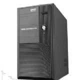 JSP-TECH F-640-2 EZCool 400W PS, Shining Power LED button ,F.panel Filter,e-SATA ,Audio,Black – תמונה 3