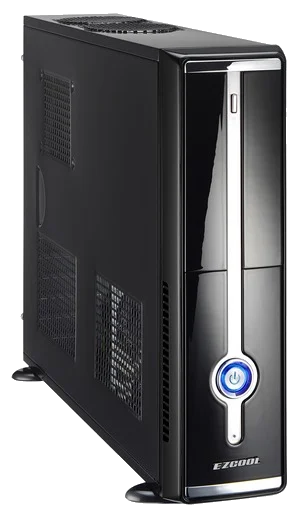 JSP-TECH R-120D HTPC EZCool NO PSU, Tools Free Kits, Front panel Filter,Audio,Black