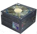 ספק כח JSP-Tech EZCool PS-1000 500Watt 20p/24p/SATA, 120mm Low noise blue crystal fan, 6-pin PCI- E Connector for High-end VGA