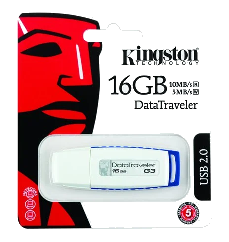 דיסק נייד Kingston DataTraveler G3 16GB