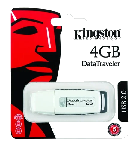 דיסק נייד Kingston DataTraveler G3 4GB