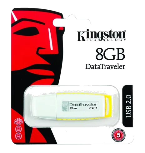 דיסק נייד Kingston DataTraveler G3 8GB