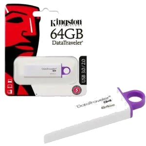 דיסק נייד Kingston DataTraveler G4 64GB USB3.0/2.0