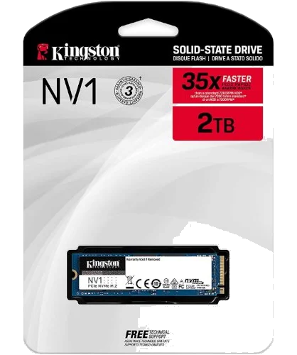 דיסק קשיח Kingston® 2000GB SSD NV1 M.2 2280 NVMe