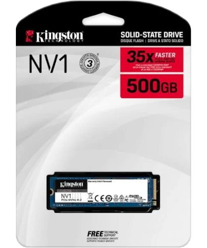 דיסק קשיח Kingston® 500GB SSD NV1 M.2 2280 NVMe