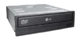 LG DVD ROM GDR-H30N-B X16 Black