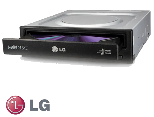 LG DVD+-RW GH-24NSB0 X24 SUPER MULTI DRIVE+SOFTWARE Black SATA