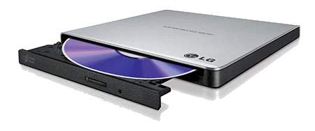LG Extenal Slim DVD+-RW X8 GP57ES40 + SOFTWARE BLACK USB2
