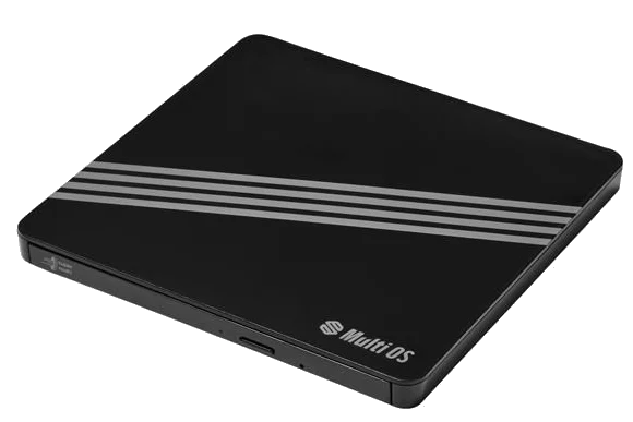 Hitachi-LG Extenal Slim DVD+-RW X8 GPM1NB10+ SOFTWARE BLACK USB2.0