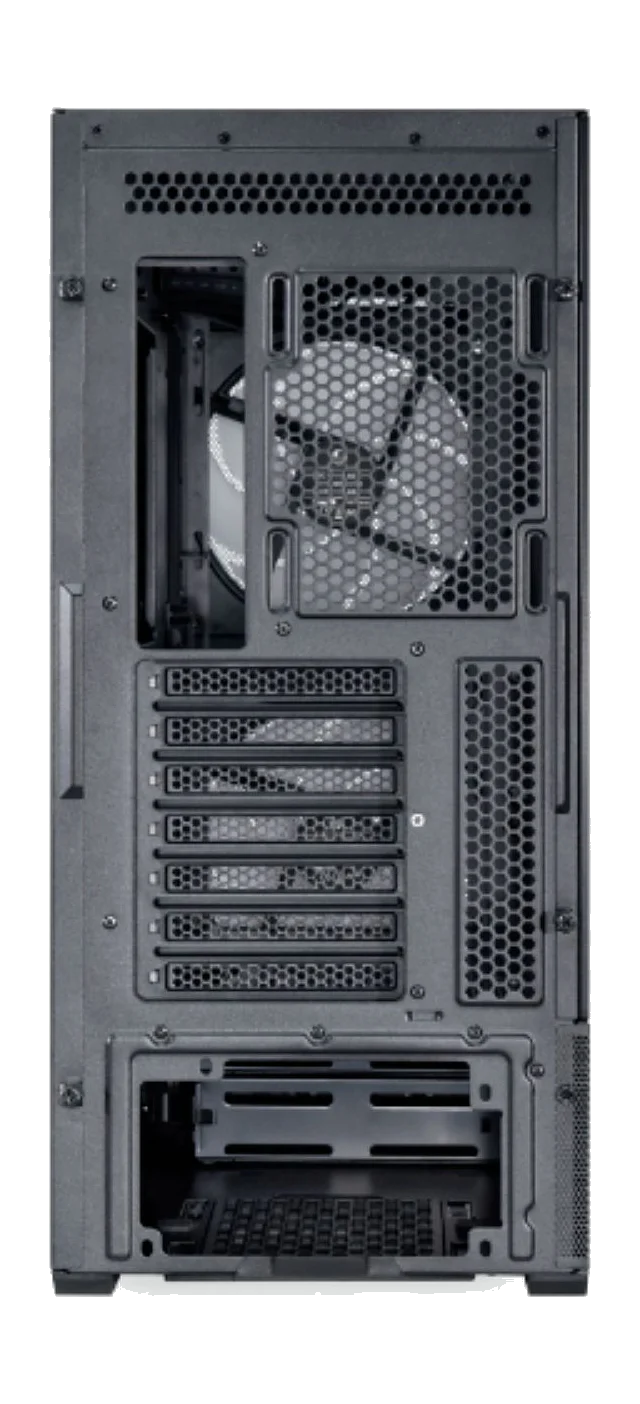 Lancool 206 Black Case ,Tool-free, NO PSU ,2X160mm ARGB , 3USB2/3.0, Audio & speaker – תמונה 4