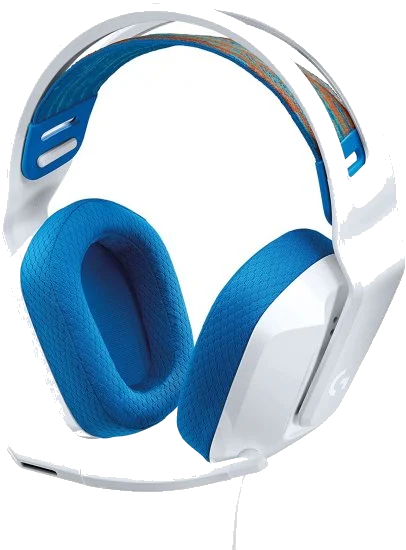 אוזניות למחשב Logitech® G335 WHITE Wired Gaming Headset
