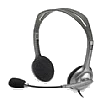 אוזניות למחשב Logitech® Headset H110 (+MIC) SKYPE Certified