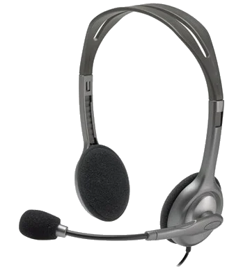 אוזניות למחשב Logitech® Headset H111 (+MIC) SKYPE Certified