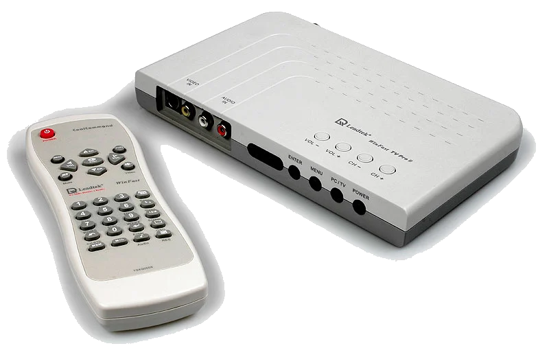 כ.טלביזיה +שלט Leadtek TV Pro II