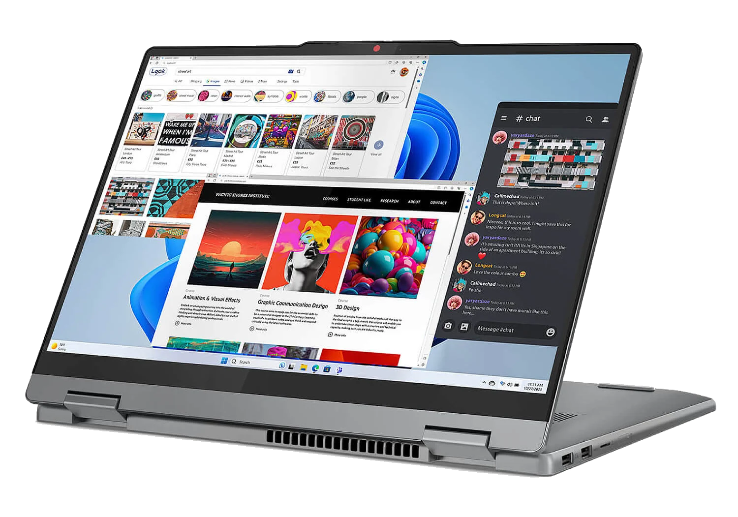 מחשב נייד Lenovo IdeaPad 5 2-in-1 IDEAPAD 5 2-IN-1 16" CORE 7-150U 16GB 512GB SSD W11