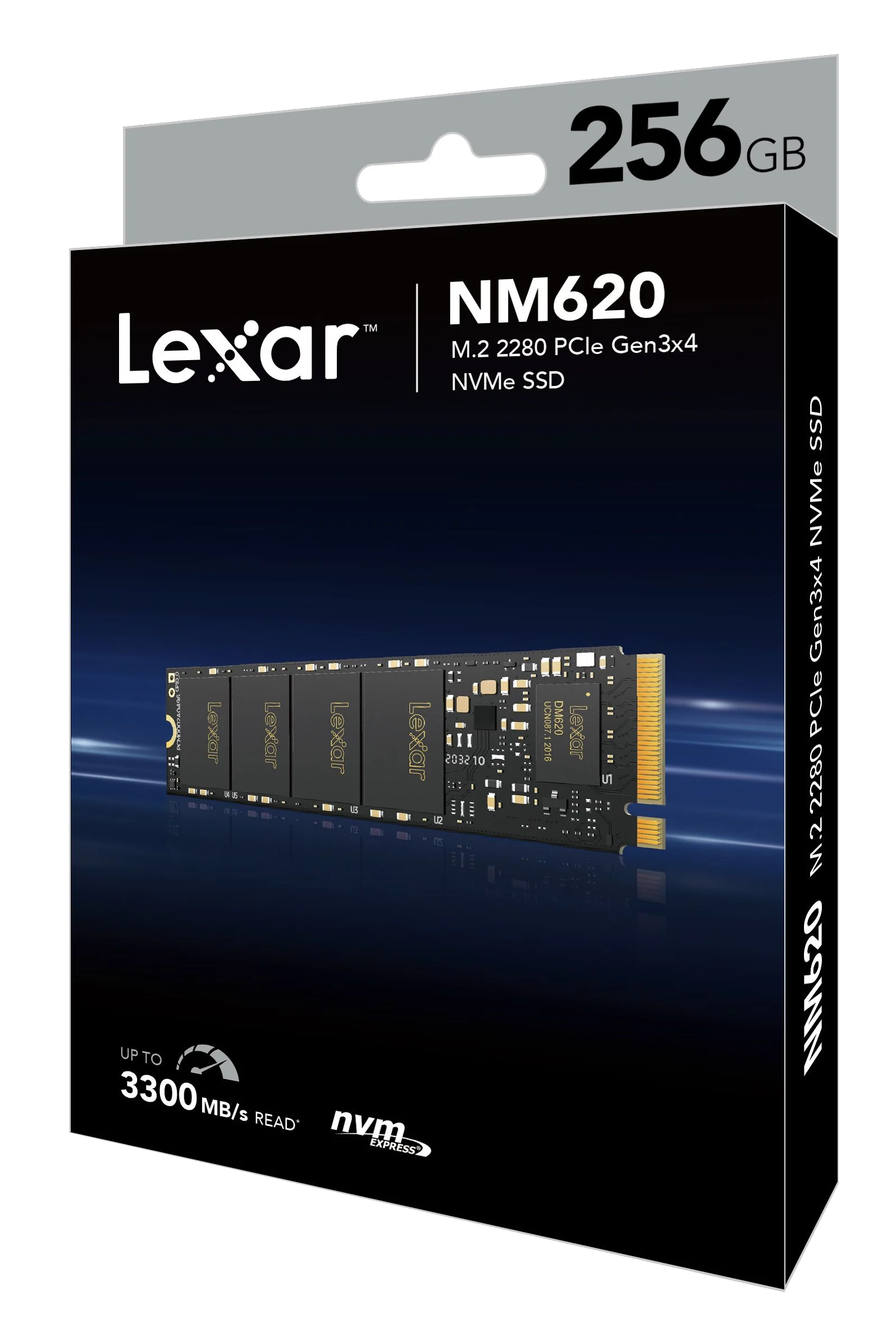 דיסק קשיח Lexar® SSD LNM620 256GB m.2 NVME PCIe3 2280