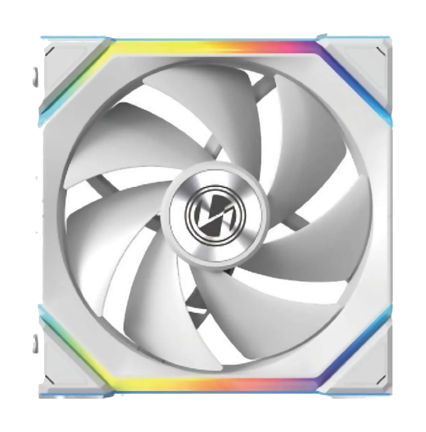 מאורר לבן למארז Lian-Li UNI SL Wireless 120mm Reverse White Fan