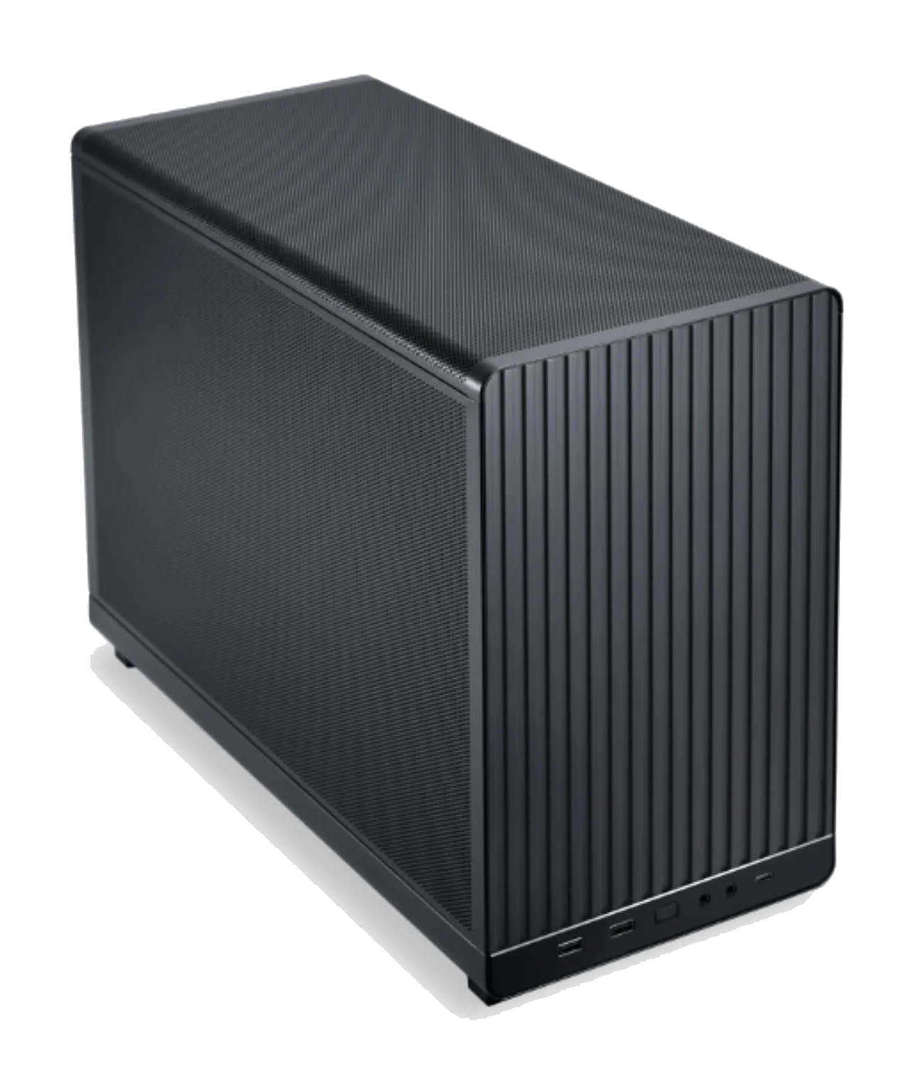 Lian-Li A3 Black ,Tool-free, NO PSU , 3USB2/3.0, Audio & speaker – תמונה 2