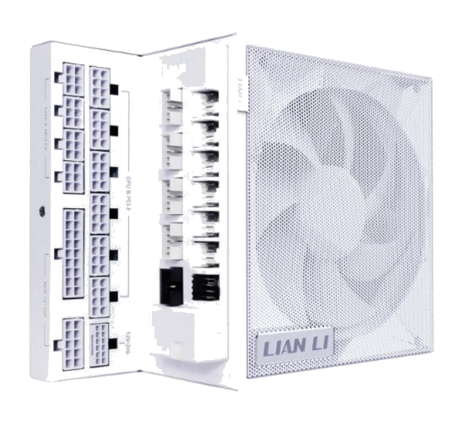 ספק כוח Lian-Li™ Power Supply EDGE 1000W Gold White GOLD 80+ ACTIVE PFC,SATA – תמונה 4