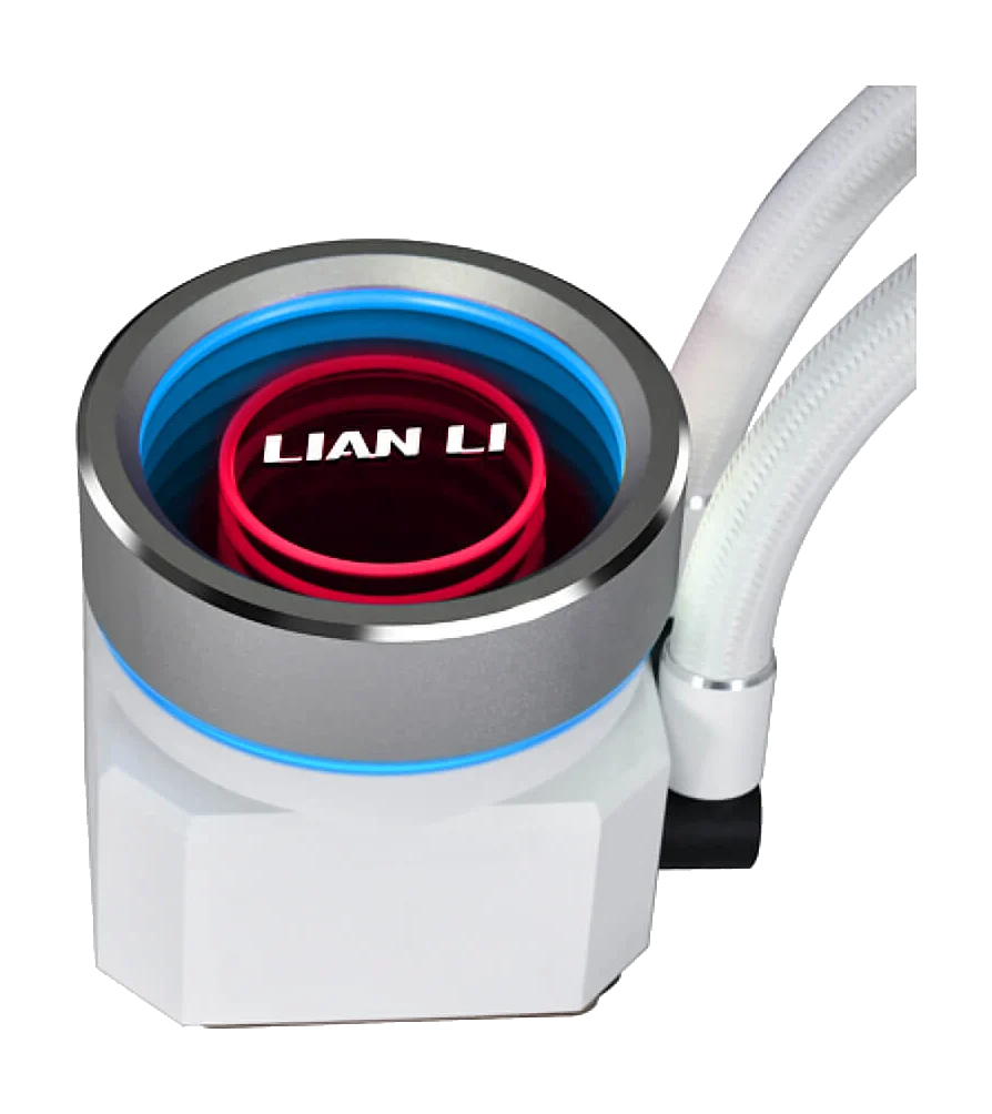 קירור למעבד Lian-Li Galahad II Trinity 360mm Liquid Cooler White – תמונה 3