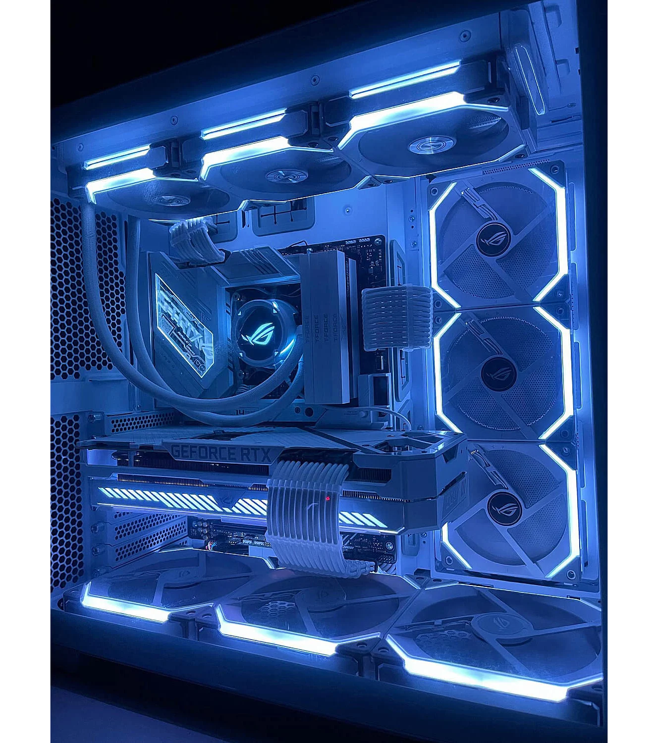Lian-Li O11 Dynamic EVO WHITE ,Tool-free, NO PSU ,No Fan, 3USB2/3.0, Audio & speaker – תמונה 5