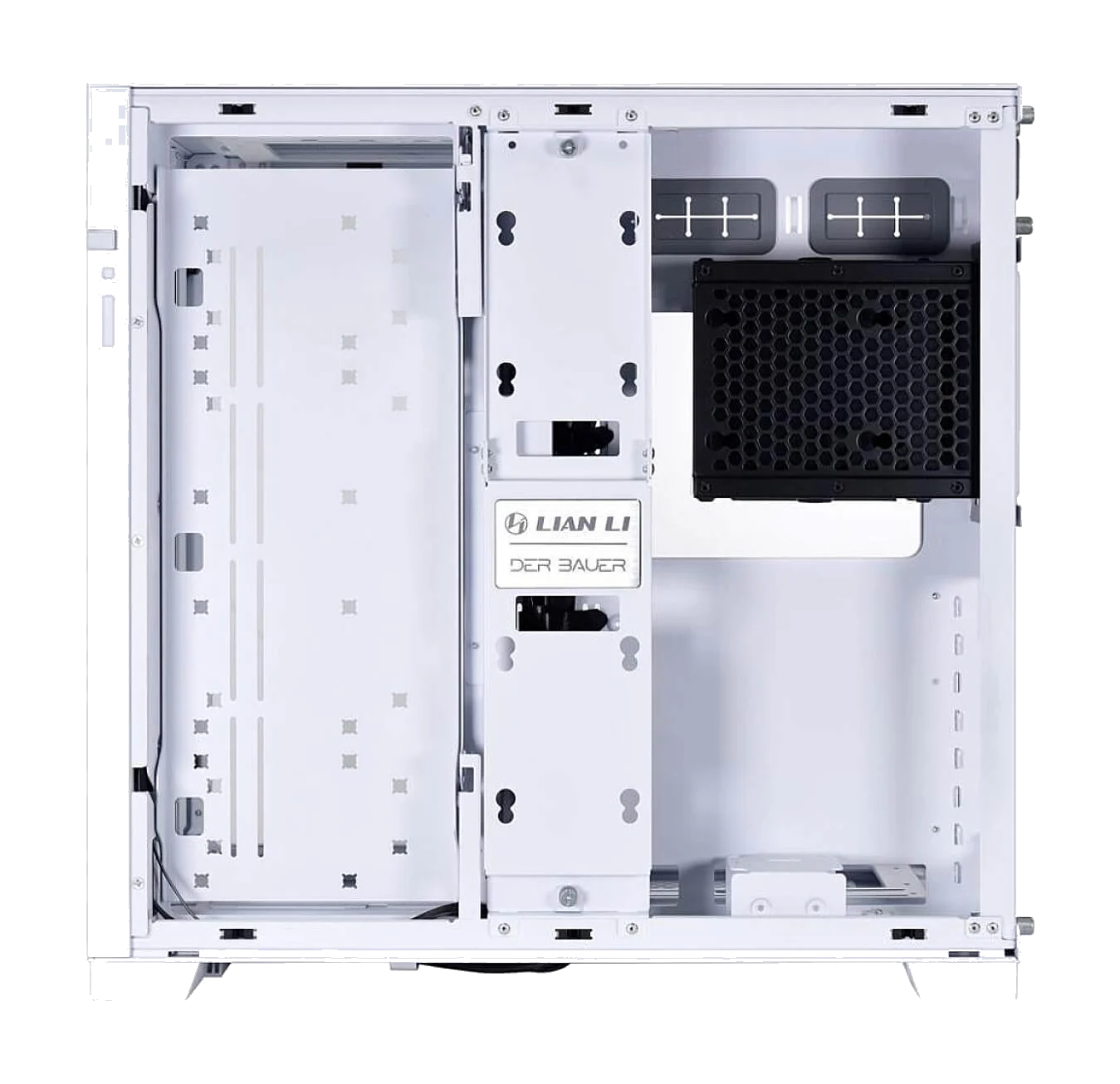Lian-Li O11 Dynamic EVO WHITE ,Tool-free, NO PSU ,No Fan, 3USB2/3.0, Audio & speaker – תמונה 4