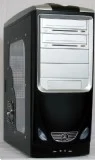 LINKWORLD PHD03 1675 + WINDOW 500W + 24pin, 80mm Fan, USB2.0 SILVER/BLACK