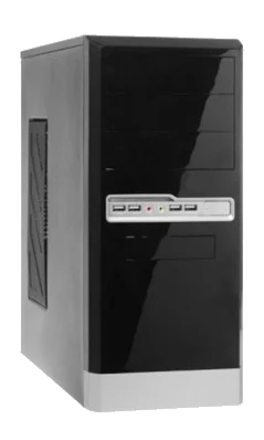 LINKWORLD 81710+ 520W 120MM + 24pin, 80mm Fan, 3USB2.0+3.0 SILVER/BLACK