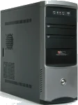 LINKWORLD JZ-1691 500W + 24pin, 80mm Fan, USB2.0,SATA POWER,F.AUDIO,SILVER/BLACK