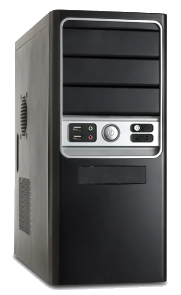 LINKWORLD JZ-1697 500W + 24pin, 80mm Fan, USB2.0,SATA POWER,F.AUDIO ,SILVER/BLACK