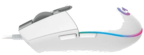 עכבר אופטי Logitech G102 Lightsync Optical Mouse WHITE USB – תמונה 3