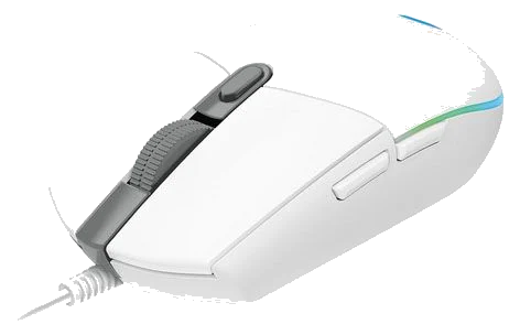 עכבר אופטי Logitech G102 Lightsync Optical Mouse WHITE USB – תמונה 4