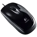 עכבר אופטי Logitech NB B105 Optical Mouse BLACK USB
