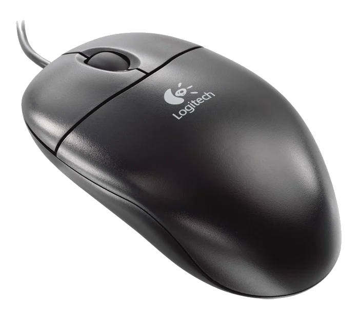 עכבר אופטי Logitech B110 Optical Mouse BLACK USB
