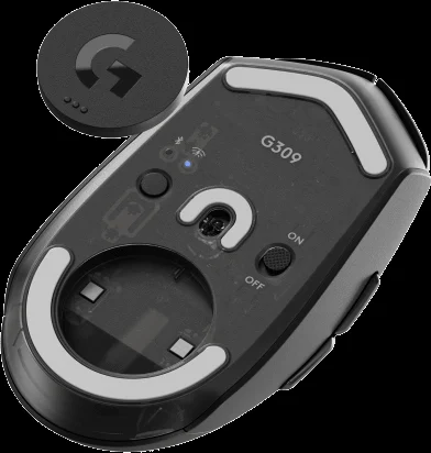 עכבר גיימינג אלחוטי Logitech G309 Lightspeed BLACK USB – תמונה 3