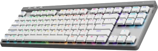 מקלדת Logitech G515 LIGHTSPEED TKL RGB WHITE GAMING KEYBOARD , USB – תמונה 2